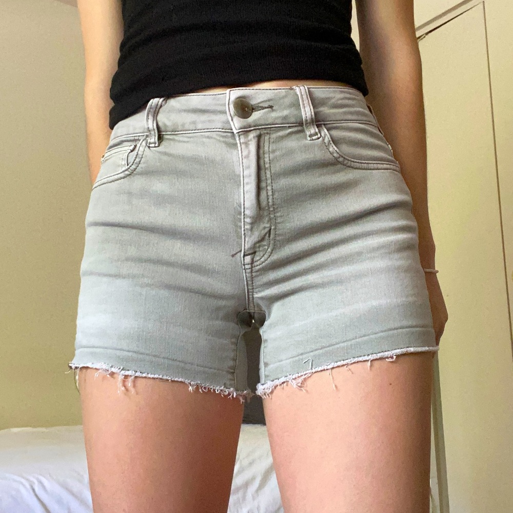 Trendy Army Green American Eagle Shorts